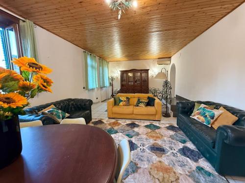 Χώρος καθιστικού στο Le Terrazze