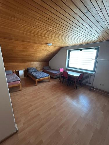 Χώρος καθιστικού στο Monteurzimmer Pehlivan