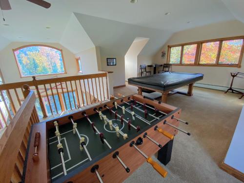 a room with a table with a bunch of tools on it at Spacious private home - AL132 in Carroll