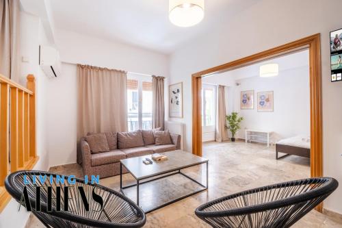Spacious Familly Apt Next To Acropolis And Museum 4&1