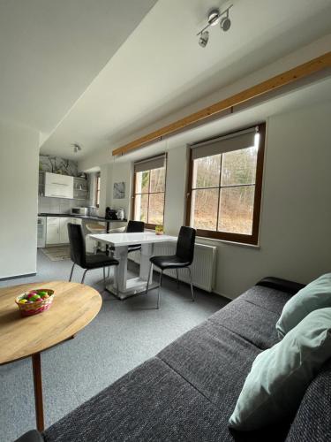 Posezení v ubytování Apartmány U Pošty
