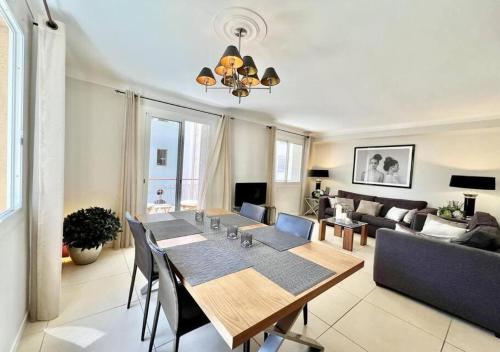 Appartement de deux chambres à coucher près de la Croisette à Cannes