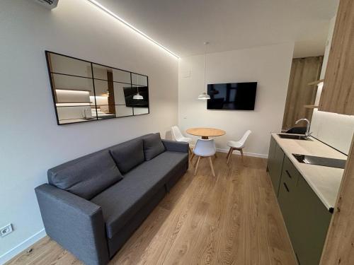 Μια τηλεόραση ή/και κέντρο ψυχαγωγίας στο Apartamentos Nou Mestalla