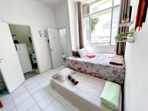 Χώρος καθιστικού στο Studio no Flamengo - RJ