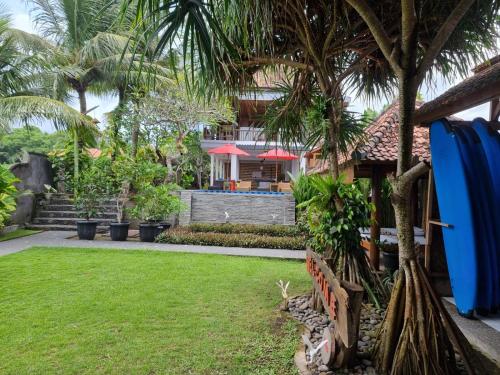 Zahrada ubytování West Break Bali - Medewi