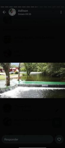 Permandangan sungai dekat dengan rumah percutian
