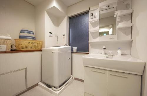 Koupelna v ubytování AN HOTEL