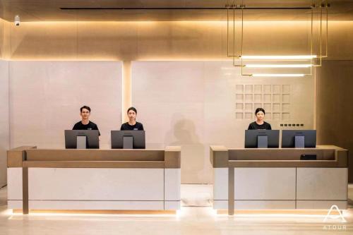 Επισκέπτες που μένουν στο Atour Hotel Qingdao Huangdao Jiuding Peak