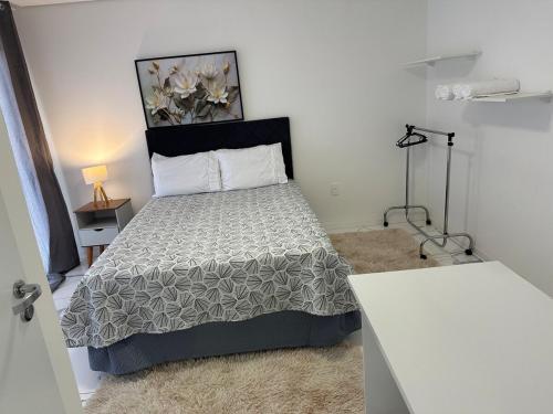 Postel nebo postele na pokoji v ubytování Apartamento Duplex em Mafra SC