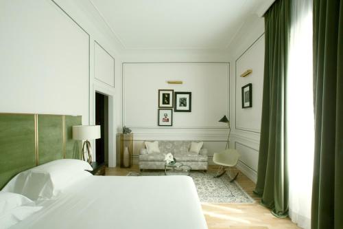 Rúm í herbergi á Palazzo Dama - Preferred Hotels & Resorts