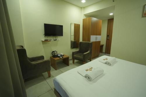 Televisyen dan/atau pusat hiburan di Royal Casa Cochin