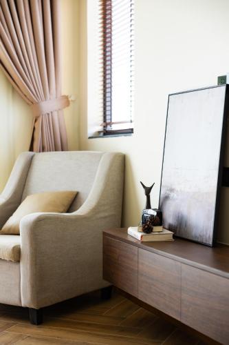 Ruang duduk di TTR Central Apart Hotel