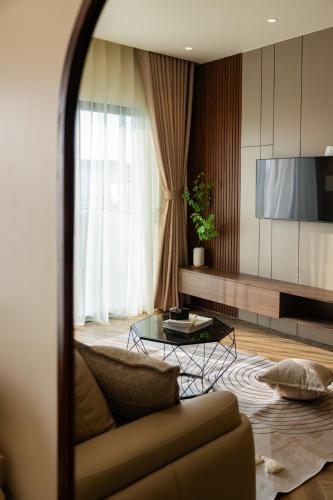 Televisyen dan/atau pusat hiburan di TTR Central Apart Hotel