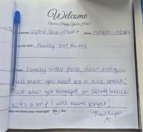 a piece of paper with handwriting on it at 25. Valencia in Selsey