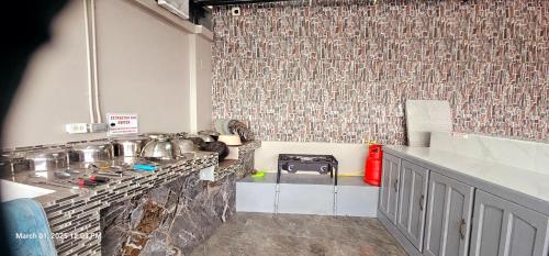 Kuchyň nebo kuchyňský kout v ubytování Diamonds Exclusive Resort