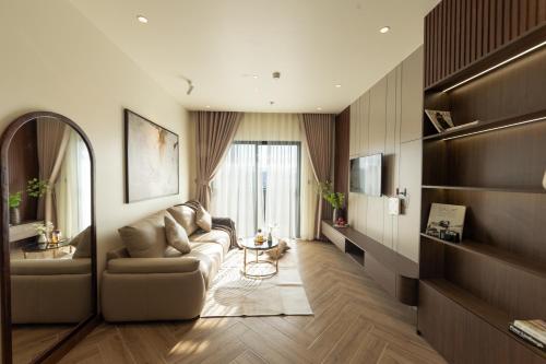 Televisyen dan/atau pusat hiburan di TTR Central Apart Hotel