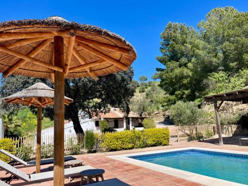 Πισίνα στο ή κοντά στο Finca El Sueño Andaluz