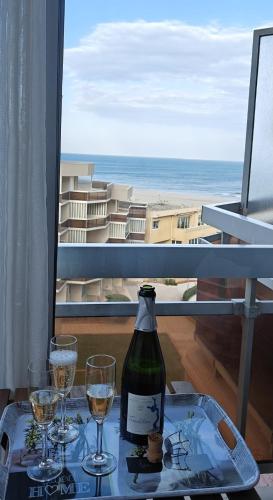 Studio cosy vue mer