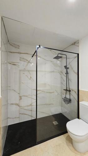 Phòng tắm tại Sotogrande Marina Sea Apartment