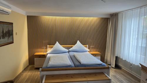 Postel nebo postele na pokoji v ubytování Hotel Stadt Soest