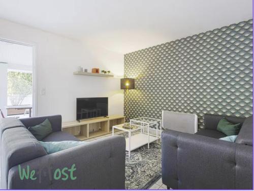 Laharie - CI - PB - Triplex 118m2 avec grande terrasse et parking