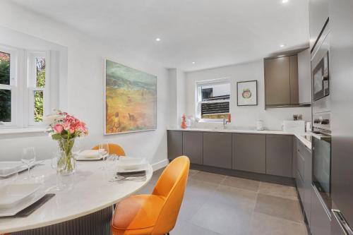 Køkken eller tekøkken på Birdsong Cottage - North East Escapes