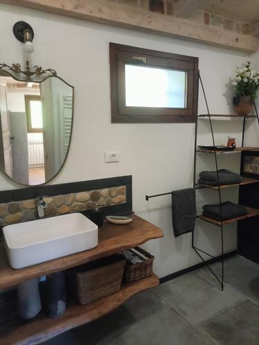Un baño de B&b da Elena e Davide