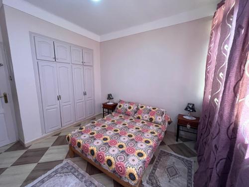 Katil atau katil-katil dalam bilik di Charming Apartment in Draria