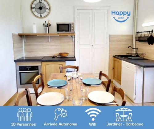 Maguilon H - 10 personnes - Proche rivière et Vals bains