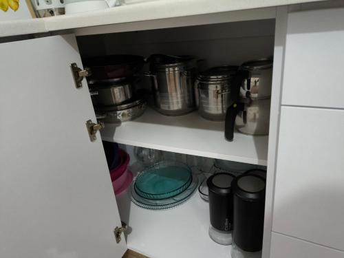 Dapur atau dapur kecil di Soem Elaia House