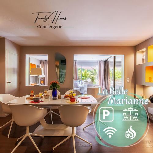 Montpellier-2chambres-Grande terrasse-Garage