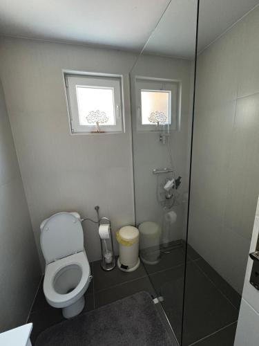 HA-LU Studio Apartmanにあるバスルーム