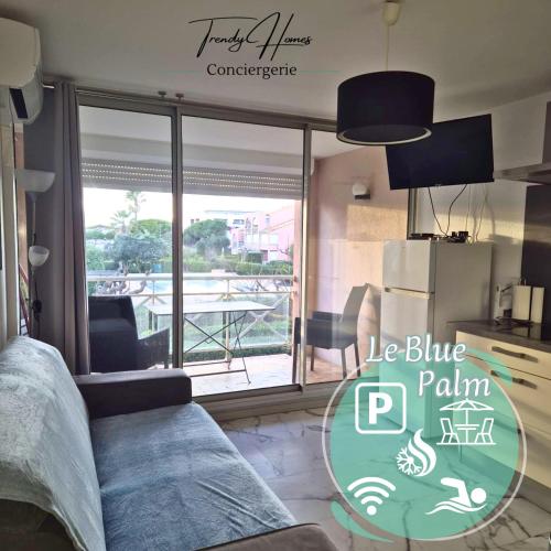 T2 Lumineux tout équipé avec piscine, parking privé et plage à 300m