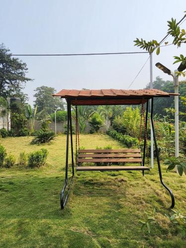 Zahrada ubytování Serene getaway with Karaoke Lounge Nandan farms