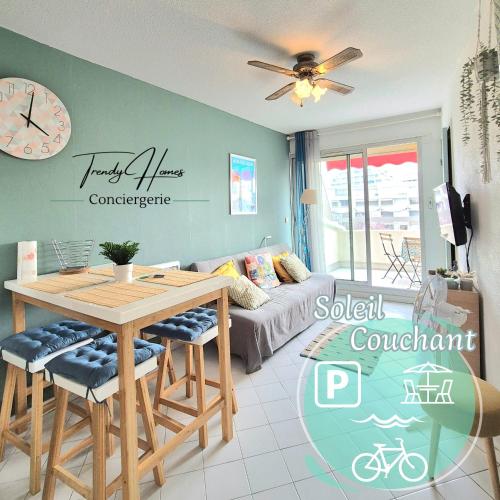 T2 Terrasse - Garage - Vélos - A 3 minutes des plages