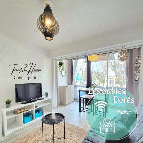 Joli studio dans résidence de 1er ligne à 2 min a pied des plages et commerces