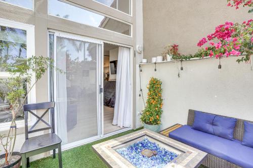 Balkón nebo terasa v ubytování Spa Access and Private Patio Laguna Niguel Townhome