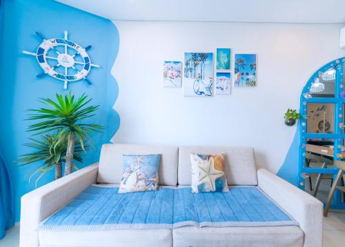 Гостиная зона в The Song Vung Tau Bi Homestay & Spa