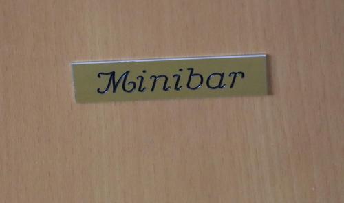 a sign on a door with the word marauder on it at Hotel Haarener Hof in Bad Wünnenberg