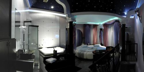 Llit o llits en una habitació de Motel Cozumel (Adult Only)