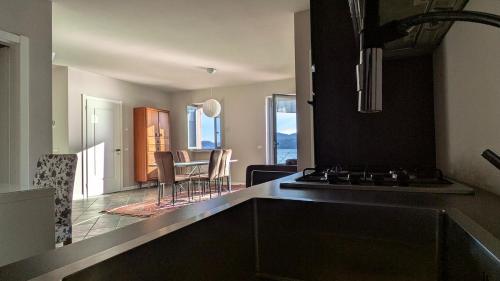 Dapur atau dapur kecil di Appartamento Belvedere