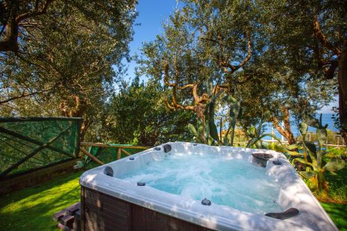 Κήπος έξω από το Estate4home - Villa Blue Skyline