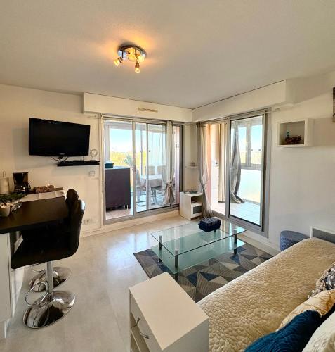 Superbe vue Appartement 4 à 6 personnes front de mer 6FLOTB79