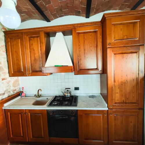 Dapur atau dapur kecil di Casa Elisabetta