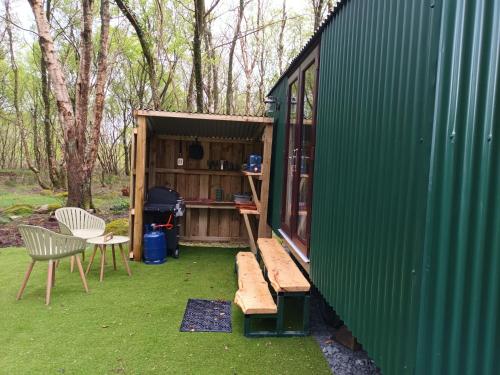 Zahrada ubytování Hideaway Glamping cabin- Caban cudd