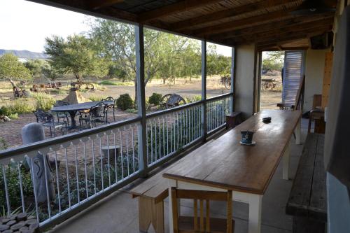 Μπαλκόνι ή βεράντα στο Aloe Guest House
