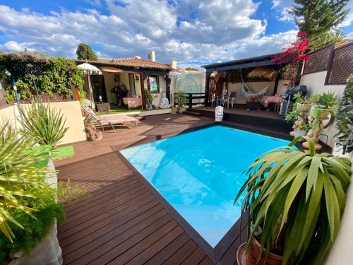 Bungalow Aloha, Piscina Privada, Playa y Barbacoa