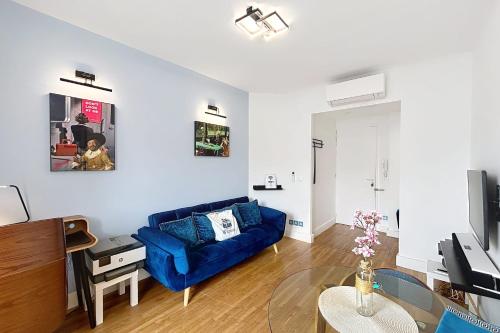 50 Shades of Blue Modern & Stylish Apartment Central Cannes Croisette 2mn