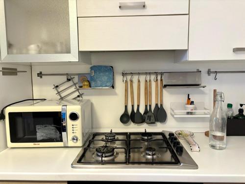 Una cocina o zona de cocina en Caleidoscopio Verde