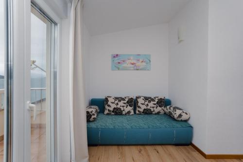Χώρος καθιστικού στο Villa Green Hema